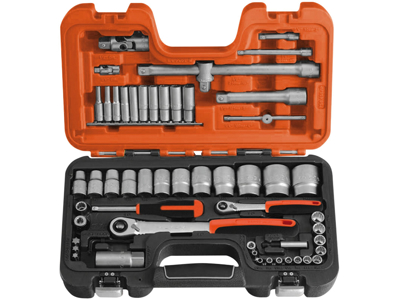 Bahco Topnøglesæt mm 1/4"+1/2" firk. S560