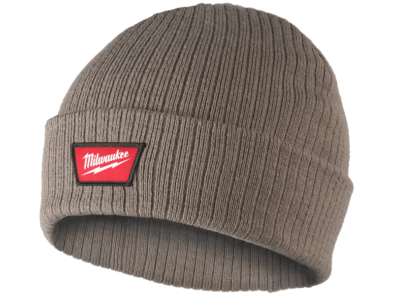 Milwaukee Strikhue m/opbuk, brun, one size