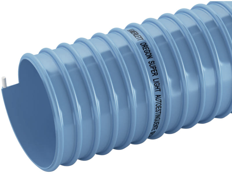 Oregon PVC-slange m/plastspiral 32mm, rl/50m