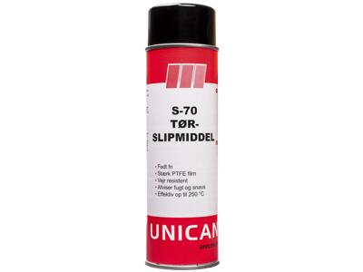 Unican S-70 tørslipmiddel 500ml