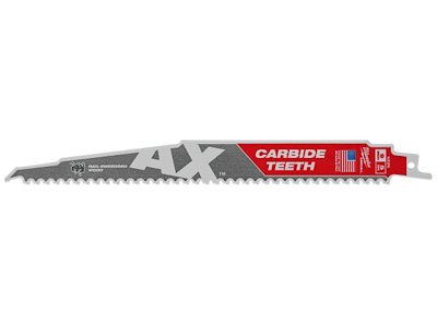 Milwaukee Bajonetsavblad The AX Carbide 230×5tpi, 5stk