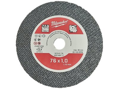 Milwaukee Skæreskive metal 76 mm t/M12-FCOT multiskærer