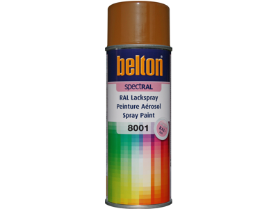 Belton spray 324 Okkerbrun RAL8001