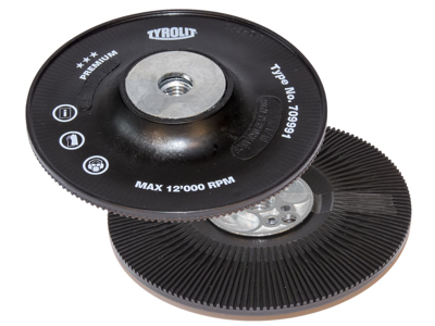 Turbobagskive f/fiberondeller 125×22mm M14