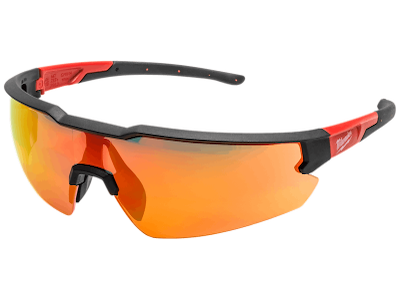 Milwaukee Enhanced sikkerhedsbrille, rød spejlglas