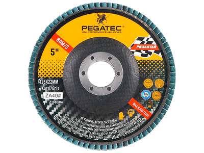 Pegatec lamelslibeskive skrå 125mm Z80