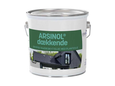 Arsinol dækkende grøn umbra 2,5 ltr