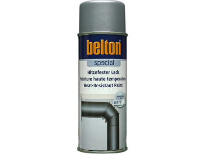Belton spray 323 Varmefast sølv 650 gr