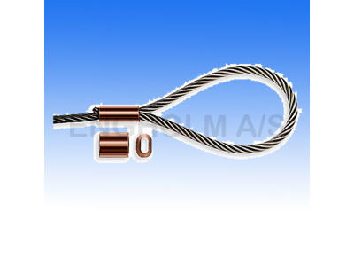 Wireklemme cyl Z kobbertalurit 8 mm