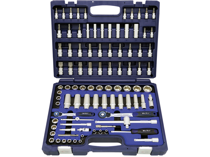 Bato Topnøglesæt 1/4" + 3/8", 92 dele