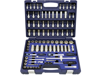 Bato Topnøglesæt 1/4" + 3/8", 92 dele