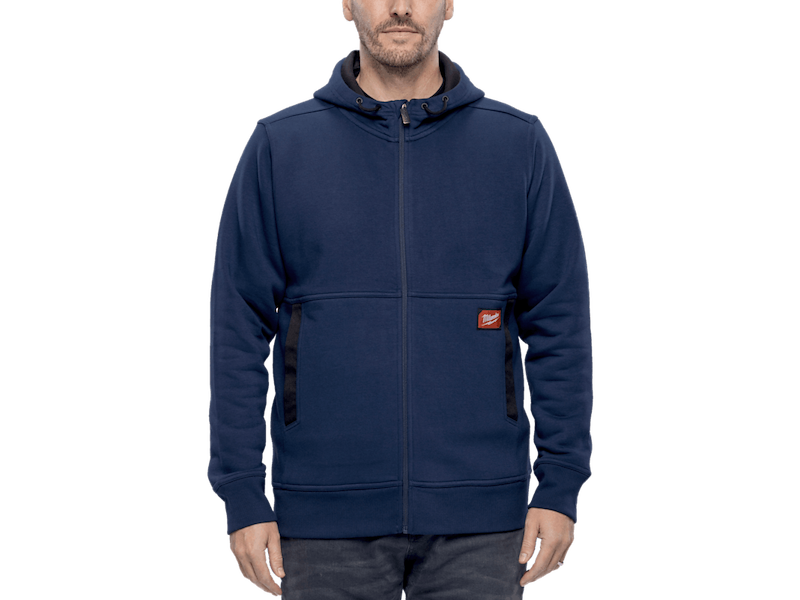 Milwaukee Gridiron hættetrøje m/lynlås blå WHZ BLU str. XL