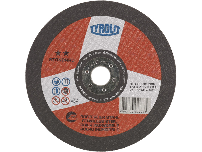 Tyrolit Skæresk.A30-BFInox230x2,5x22,23 41X