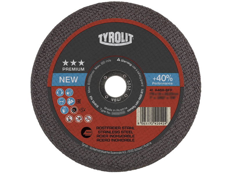 Tyrolit Skæreskive Premium 41F ø230×1,9 A46R-BFP