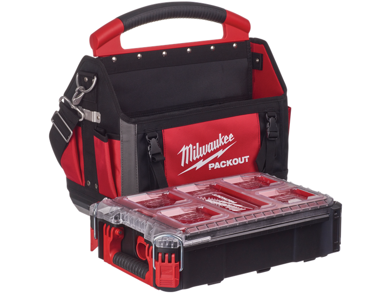 Milwaukee Packout 40 cm taske med lille tilbehørskuffert