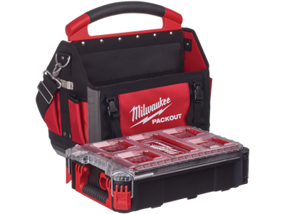 Milwaukee Packout 40 cm taske med lille tilbehørskuffert