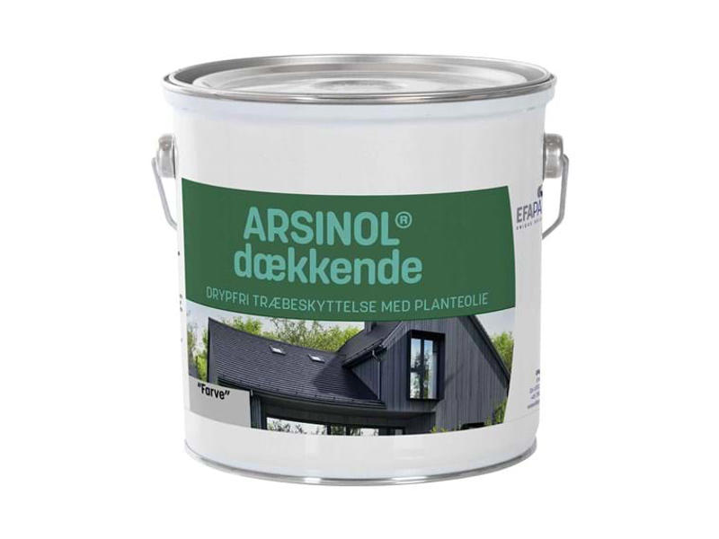 Arsinol dækkende teak 2,5 ltr