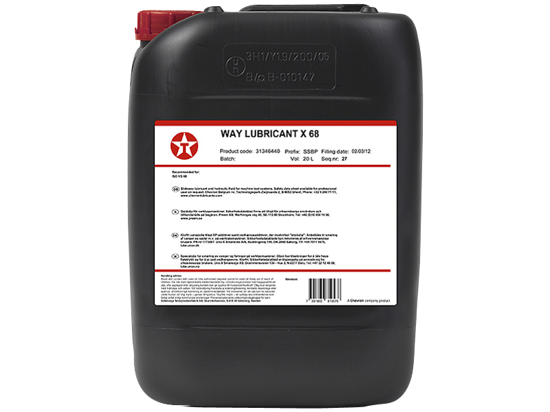 Way Lubricant vangeolie X 68 20 ltr