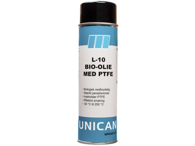 Unican L-10 bio-olie m/PTFE 500ml