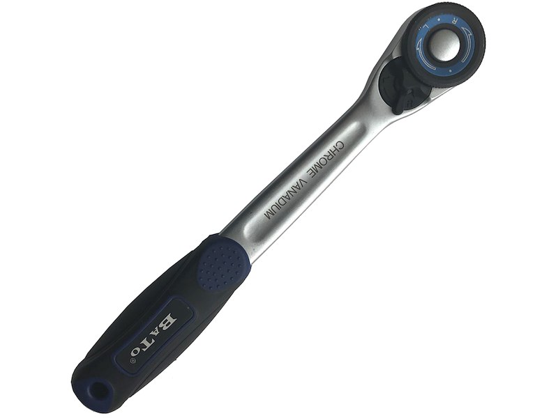 Bato Skraldenøgle 3/8" 72td, slank model