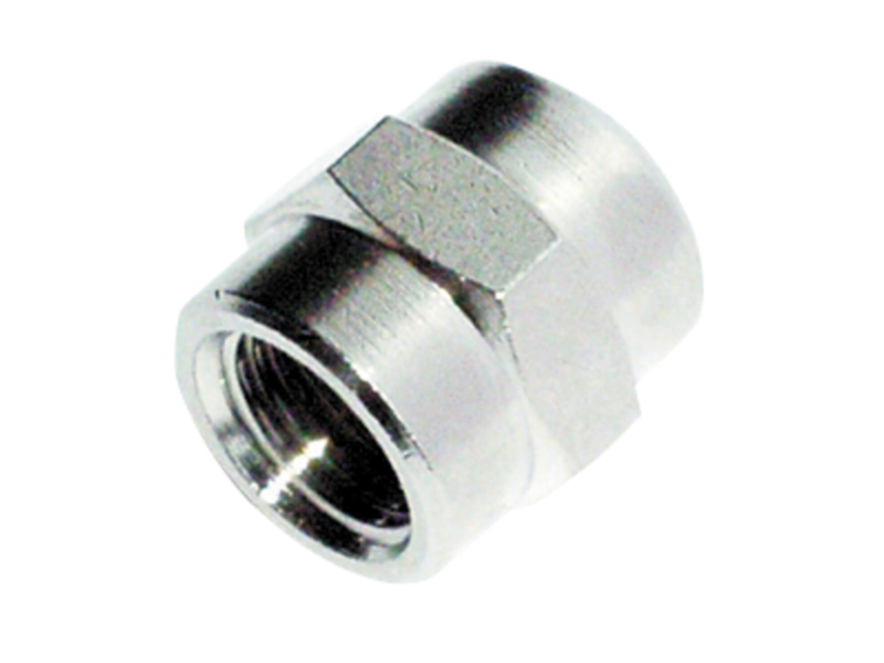 Muffe 1/8" indv. × 1/8" indv.gevind