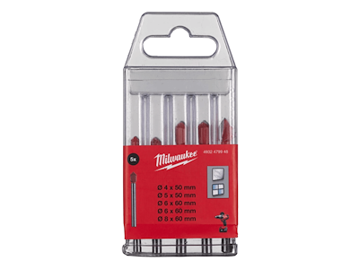 Milwaukee Glas- og flisebor sæt