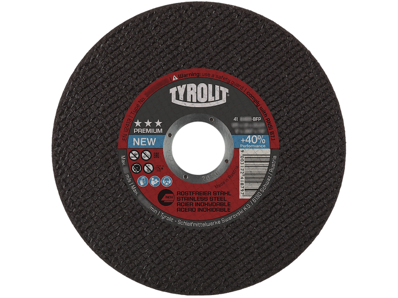 Tyrolit Skæreskive Premium 41F ø125×1,0 A60R-BFP