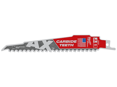 Milwaukee Bajonetsavblad The AX Carbide 150×5tpi, 5stk