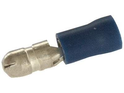 Kabelsko isoleret blå 5mm