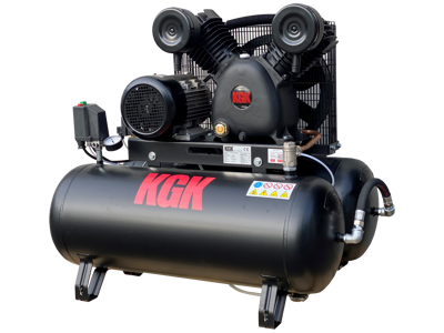 Kompressor 90+90/55SW 450l/m 5,5HK 400V 2×90l tank