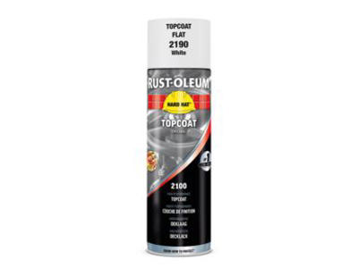 SPRAYMALING MAT HVID