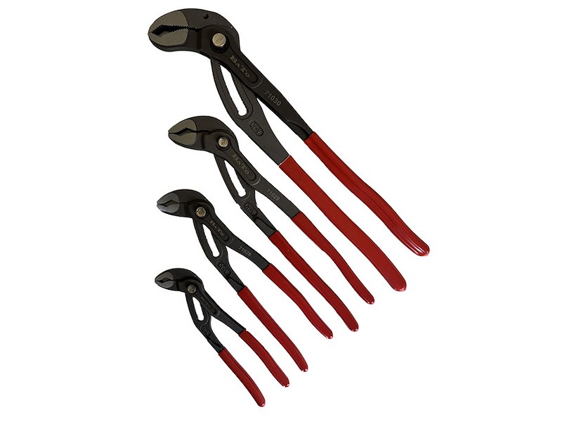 BATO Vandpumpetangsæt Mamba Grip med Quick justering 175-250-300-400mm. 4 dele