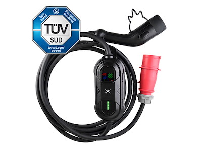 Avant transportabel lader elbil 11kW/16A CEE stik 7M