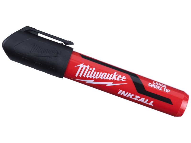 Milwaukee Inkzall speedmarker bred spids, sort, 3stk