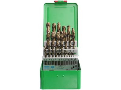 DJ TOOLS spiralborsæt DIN338 HSS-Co5 1-13×0,5mm
