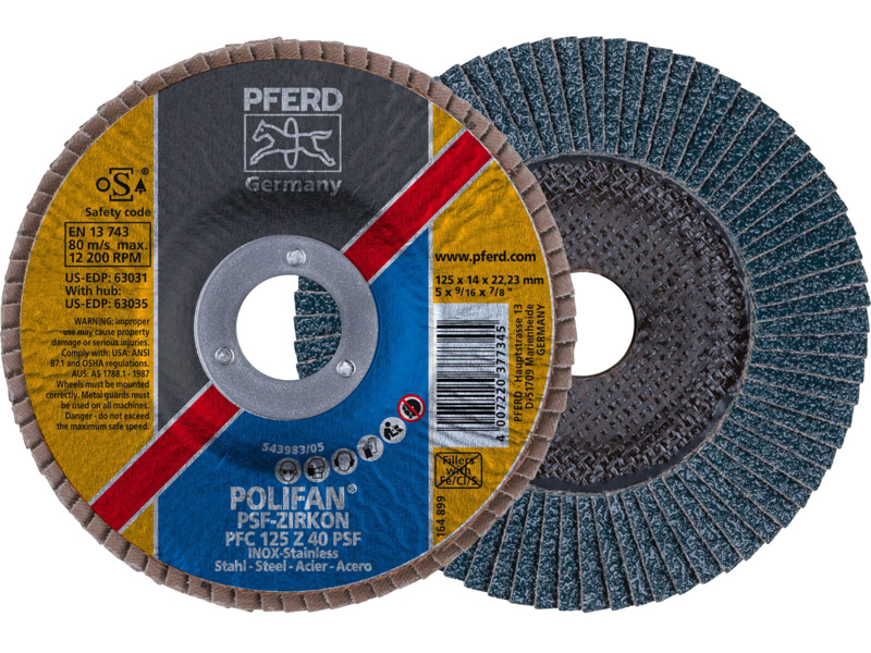 Pferd Polifanskive PFC125Z40PSF