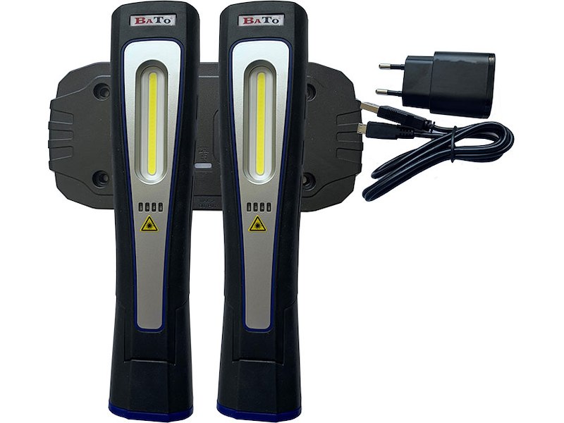 Bato wireless arbejdslampe PAKKE 4. Bestående af varenr. 6546+6546+6550+6549