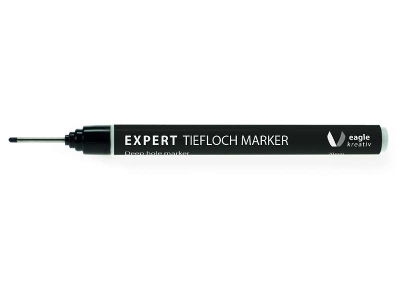Expert dybhulsmarkør, sort