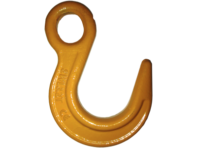 Støberikrog kl.8 gulmalet 10mm