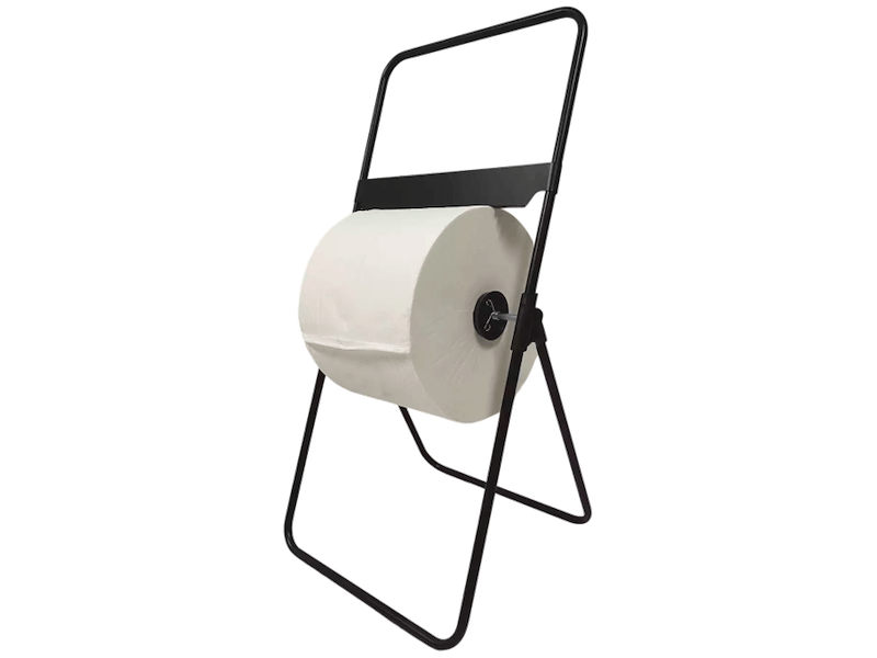 Gulvstativ t/aftørringspapir i ruller maks. 40cm
