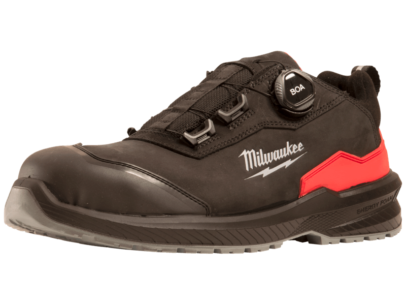 Milwaukee FLX sikk.sko m/hurtigluk læder B1L110133 S3S str. 42