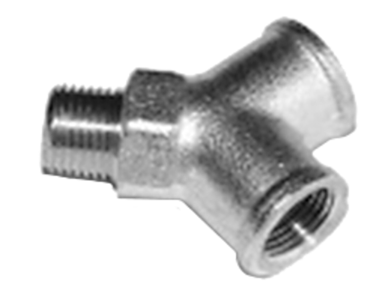 Y-stykke 3/8"indv×3/8"udv×3/8"indv