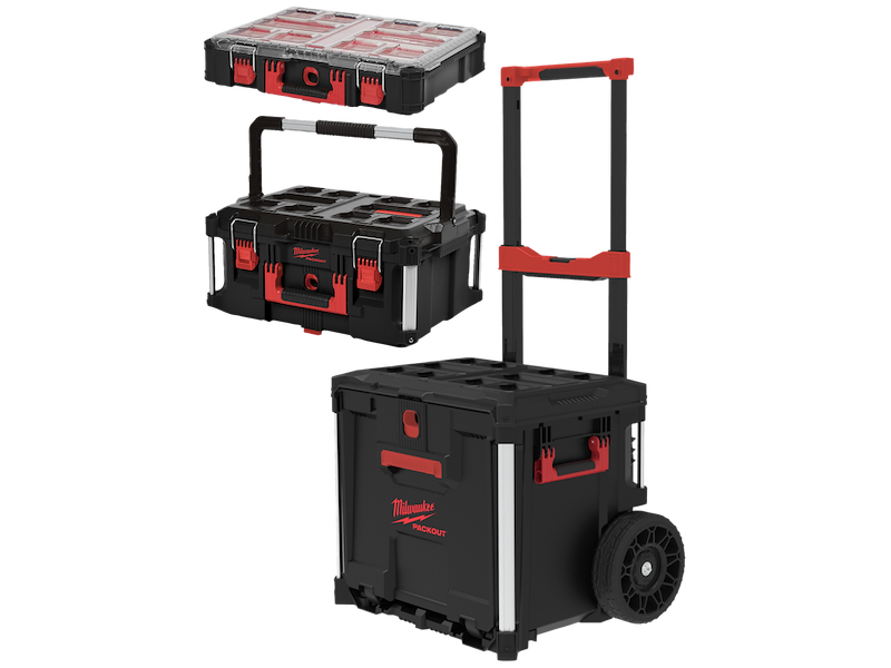 Milwaukee Trolley inkl. skuffemodul & 2 kasser, Packout