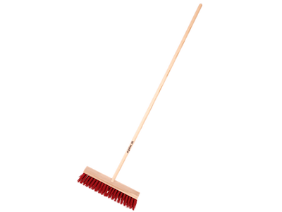 Galax kost 45 cm røde nylon hår