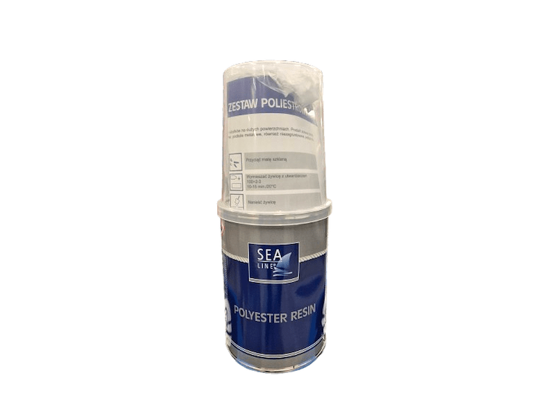 SEALINE POLYESTER RESIN 1 KG INCL. HÆRDER OG TILB.