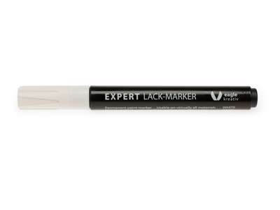 Expert Lack Marker, hvid, rund spids, 2-4 mm