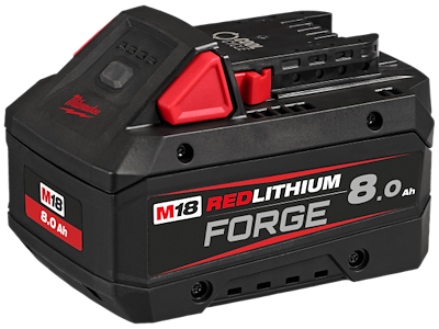 Milwaukee Batteri 18V/8Ah Forge Li-ion M18 FB8
