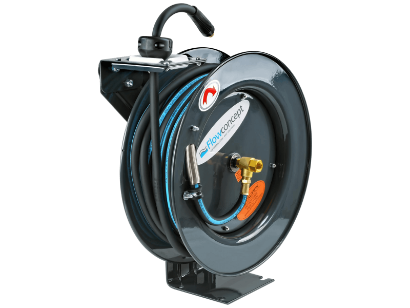 Flowconcept Automatisk slangeopruller 3/8" x 15 m polymer slange