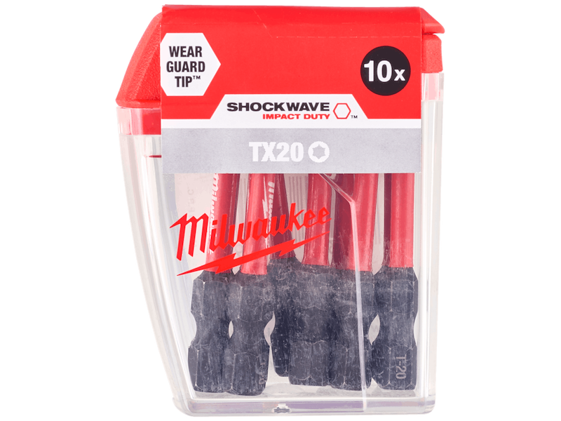 Milwaukee Slagbits Shockwave Impact Duty TX20×50mm 10stk
