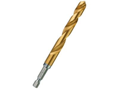 Milwaukee Spiralbor HSS-G TiN 1/4" 6kt skaft 10,5mm